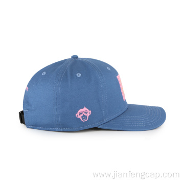 Simple baseball cap with felt patch